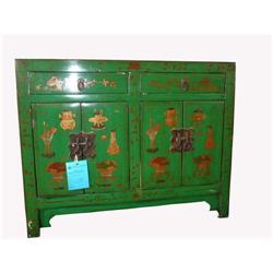 Gorgeous Chinese Qing Dy. Wood Wedding Cabinet #1207346