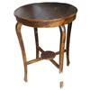 Image 1 : Gorgeous Chinese Qing Dy. Wood Circle Table #1207349