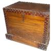 Image 1 :  Chinese Qing Dy. Wood Treasure Trunk #1207351