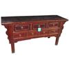 Image 1 : Gorgeous Chinese Qing Dy. Wood Drawer Table #1207358
