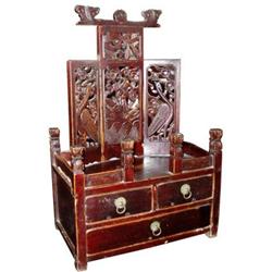 Superb Chinese Qing Dy. Wood Dresser #1207362