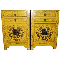 Superb Chinese Qing Dy. Wood Lacquer Bureau #1207366