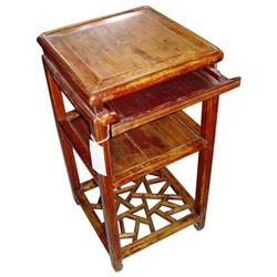 Excellent Chinese Qing Dy. Wood Tea Table #1207372