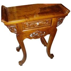 Qing Dy. Wood Altar Table With Spandrels  #1207373
