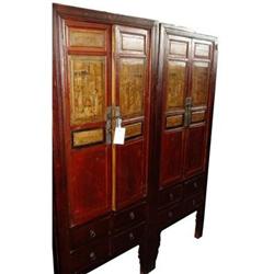 Excellent Chinese Qing Dy. Wood Wardrobe #1207385