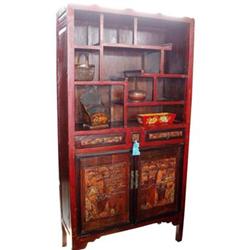 Excellent Chinese Qing Dy. Wood Antique Shelf #1207391