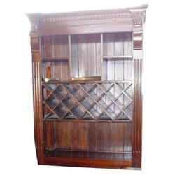 Excellent Chinese Qing Dy. Wood Wine Shelf #1207392