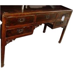 Superb Chinese Qing Dy. Wood Desk #1207410