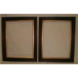 FINE PAIR OF VICTORIAN PERIOD WALNUT & GOLD #1207427