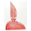 Image 1 : Pink Pressed Glass Sailboat Perfume Bottle #1207478