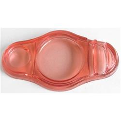 Cambridge Pink Depression Glass Compact Bottom #1207655