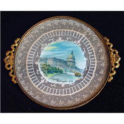 Lace and Ormolu Dresser Tray #1207733