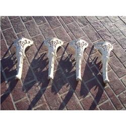 4-Large Antique Metal Legs #1207839