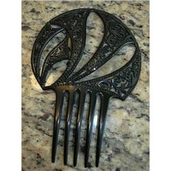  Vintage Celluloid Mantilla Comb  #1207885