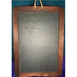 A Very Old  Chalk Board...( Small Black Board )#1207897