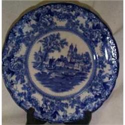 An   English  Flo Blue  Plate #1207908