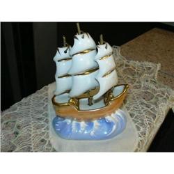 Vintage Clipper Ship by Lemoges... #1207913