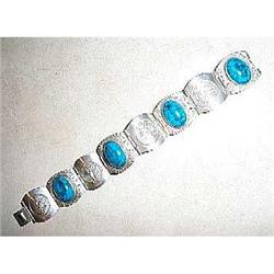 Vintage Mexican Silver and Malachite #1207921