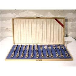 12 Desert Pieces in Silver 800 #1207940