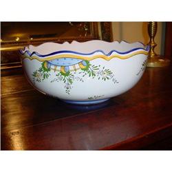 French bowl  by the artist Roullet Renoleau  #1208004