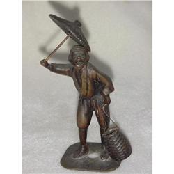 Japanese bronze figure Sku1711 #1208041