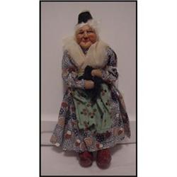 Doll Cloth Ravca Little Old  Woman  Made in #1208077
