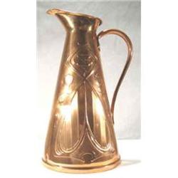 Art Nouveau Copper Jug  #1208099