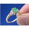 Image 1 : Emerald and Diamond Ring #1208123