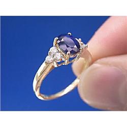 Sapphire and diamond ring #1208127