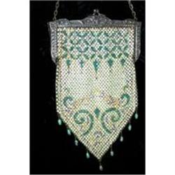 Enameled Mesh Purse #1208130