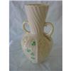 Image 1 : Belleek 2nd Green Mark Vase #1213280