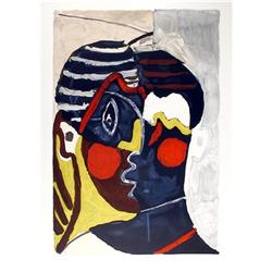 Pablo Picasso Lithograph, Composition #1213313