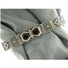 Image 1 : Filigree Bracelet GARNETS  DIAMONDS! #1213446