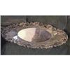 Image 1 : Bread Tray Flowers and C-Scrolls Sterling #1213570