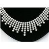 Image 1 : 13 CARAT DECO DIAMOND NECKLACE 14KWG 16 INCH #1170669