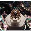 Image 1 : 14kt YELLOW GOLD RUBY AND DIAMOND RING #1170678