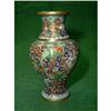 Image 1 : Beautiful Champleve/Cloisonne Vase  #1181594