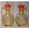 Image 1 : 2 KANAWHA PATRIOTIC AMBER COLOR AMBERINA COLOR #1181943