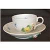 Image 1 : MINIATURE DRESDEN ENCRUSTED CUP & SAUCER  c #1181991