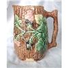 Image 1 : MOULDED MAJOLICA GLAZED JUG c 1880  #1182035