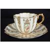 Image 1 : COALPORT CABINET CUP & SAUCER C 1880 #1182039