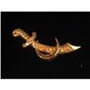 Image 1 : Lang Sterling Silver Gold-Plated Pin #1182123