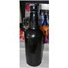 Image 1 : Deep Olive BLACK Medicine Bottle  Circa: 1840 -#1182193