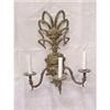 Pair of antique Spanish Bronze Wall Sconces #1195281