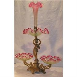 White metal with Bronze patina Table Centre Art#1195319