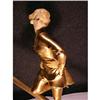 White metal with Bronze patina Lady figure Art #1195348