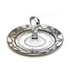 Image 1 : Sterling Silver Overlay Lazy Susan Tray #1195459