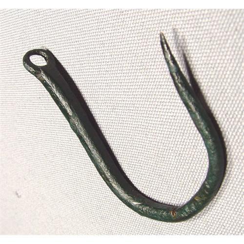 Ancient Greek Fishermen Bronze Fish Hook, 1171819