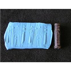  Hematite Cylinder Seal  circa 2,200B.C. to #1229180