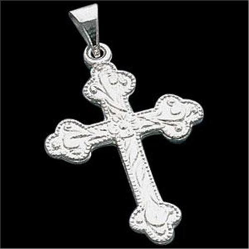 Platinum crucifix pendant Clearance